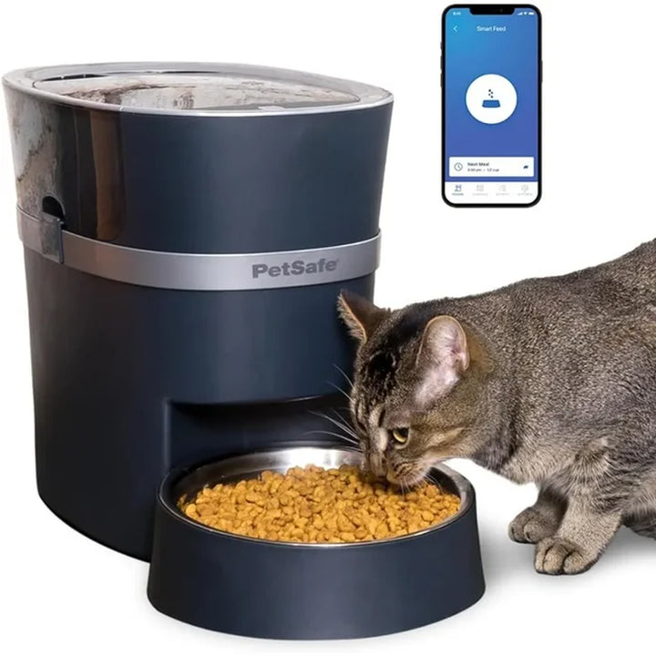 Pet Safe™ Smart Feed - Electronic Pet Feeder for Cats & Dogs - 6L/24 Cup Capacity - Programmable Mealtimes Freight Free