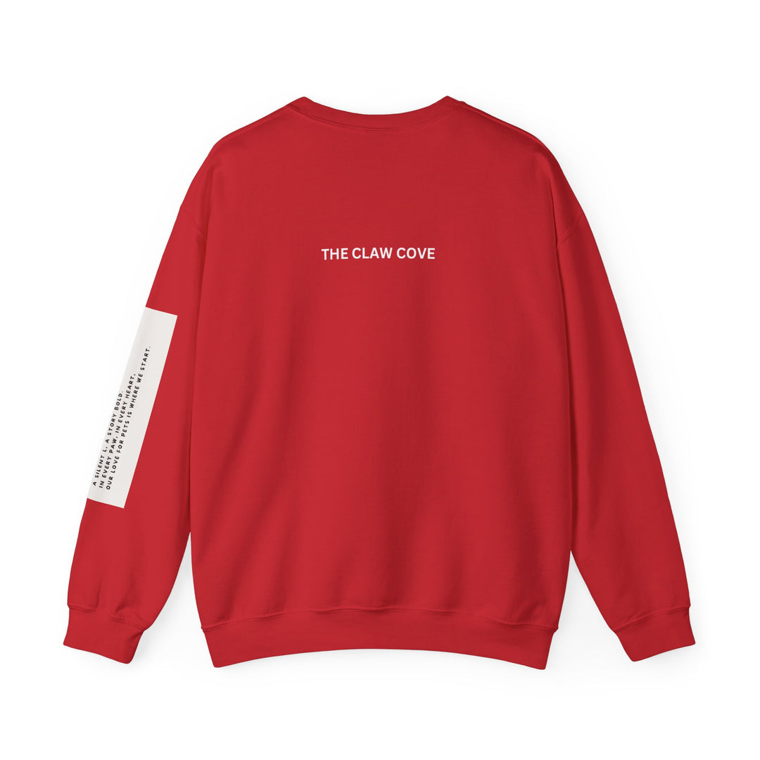 The Claw Cove™ Unisex Kitty Kat Christmas Crewneck Sweatshirt