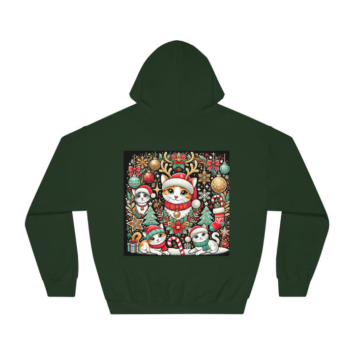 The Claw Cove™  Unisex Kitty Kat Christmas Hoodie - Limited Edition