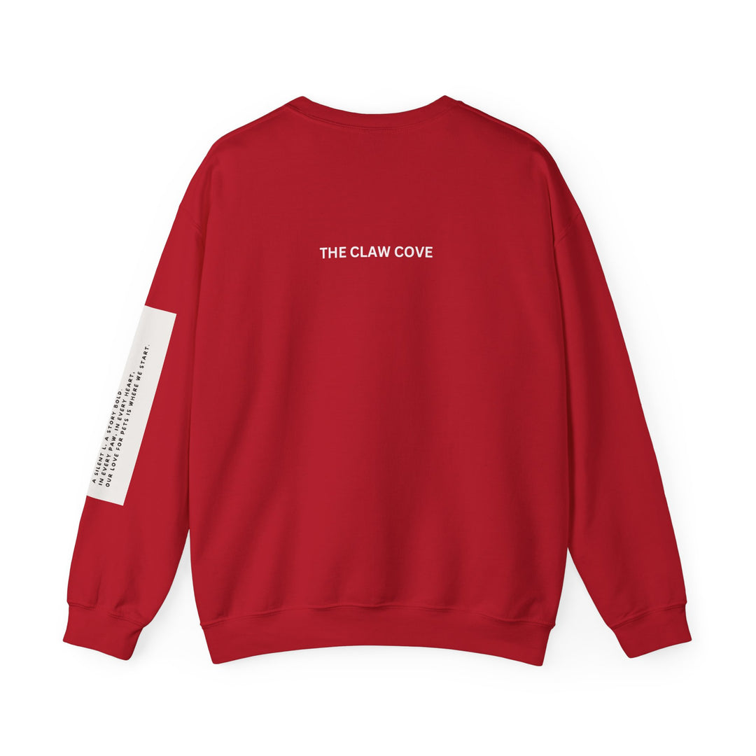 The Claw Cove™ Unisex Kitty Kat Christmas Crewneck Sweatshirt