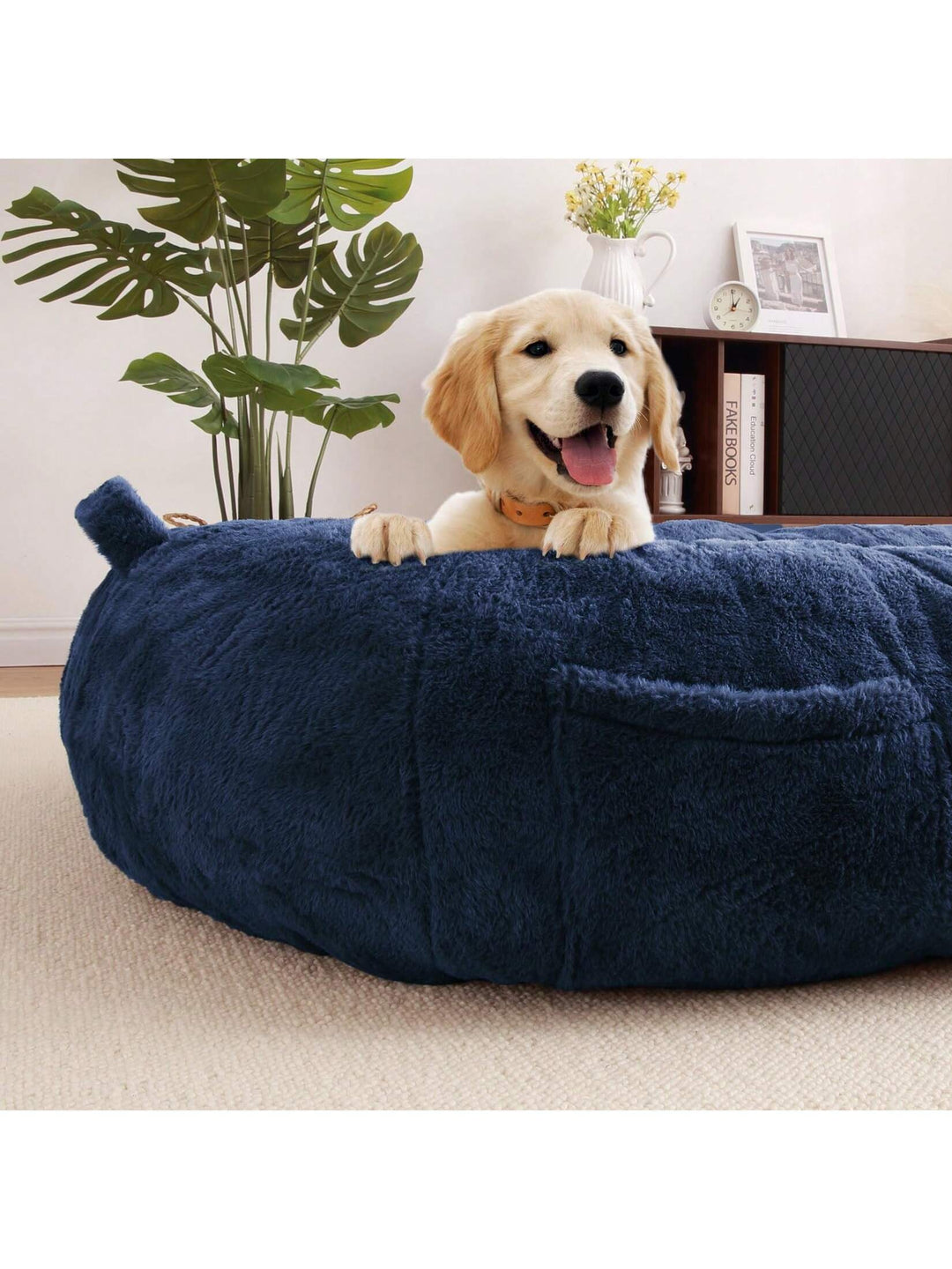 Giant Dog Bed for Men and Women, 75"X48"X14",Washable & Plush Dog Bed for People, Suitable for Adults,Human-Sized Bed