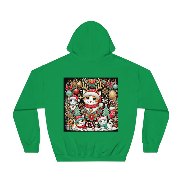 The Claw Cove™  Unisex Kitty Kat Christmas Hoodie - Limited Edition