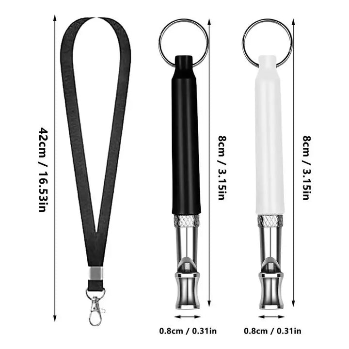 Dog Whistle Portable Dog Training Whistles Dogs Training Deterrent Whistle Puppy Adjustable Training Dog Accessories Supplies