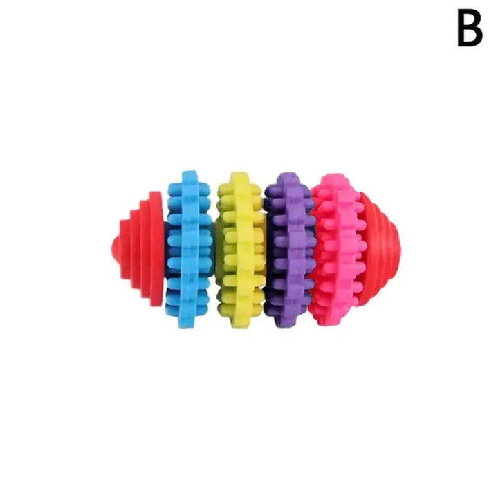 Pet Dog Toy Colorful Gear Tooth Cleaning Toys Pet Dog Toys Toy Training Chew Tooth Pet Products Dog Pet Toy Accessories Pet B1X6