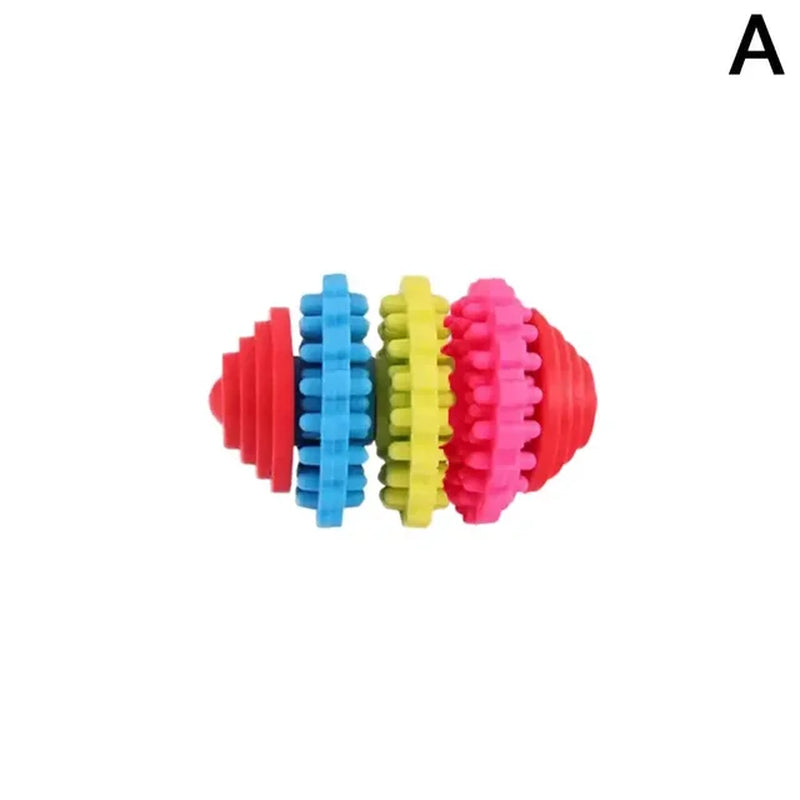 Pet Dog Toy Colorful Gear Tooth Cleaning Toys Pet Dog Toys Toy Training Chew Tooth Pet Products Dog Pet Toy Accessories Pet B1X6