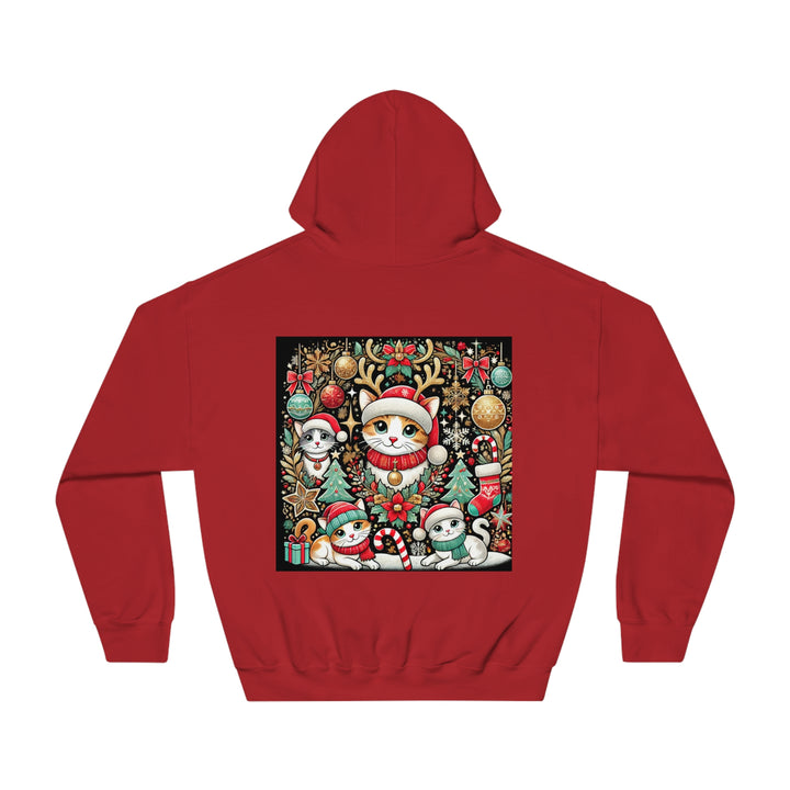 The Claw Cove™  Unisex Kitty Kat Christmas Hoodie - Limited Edition