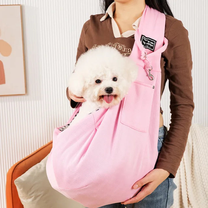 Comfortable Dog Bag Pet Crossbody Shoulder Bag Outdoor Travel Portable Cat Puppy Sling Carrier Bag Pet Carrying Supplies