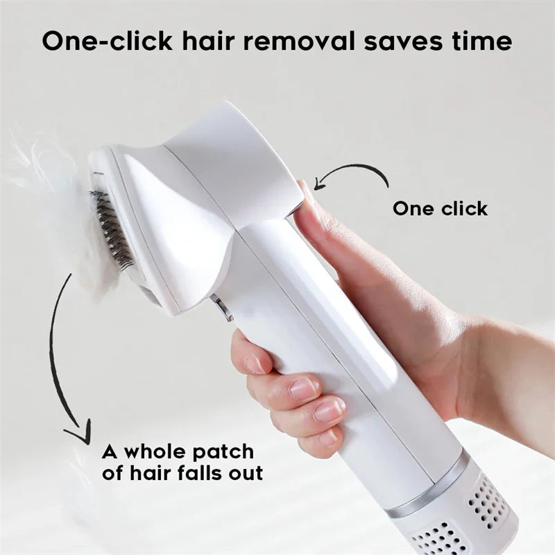 Dog Dryer Smart Hair Dryer for Dogs Pet Mascotas Perros Cat Brush Hair Removing Combing Blow Comb Grooming Accessories Supplies