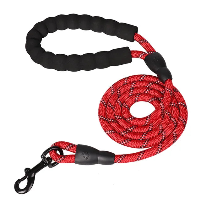 150/200/300Cm Strong Dog Leash Pet Leashes Reflective Leash for Big Small Medium Large Dog Leash Drag Pull Tow Golden Retriever