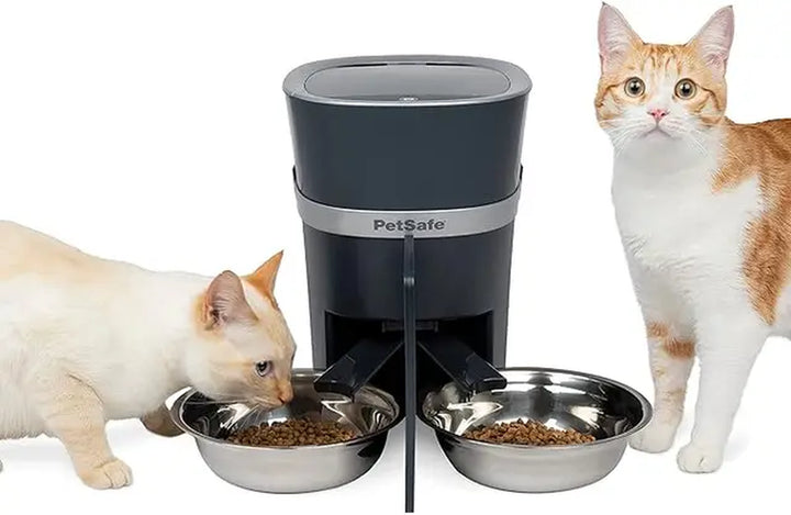 Pet Safe™ Smart Feed - Electronic Pet Feeder for Cats & Dogs - 6L/24 Cup Capacity - Programmable Mealtimes Freight Free