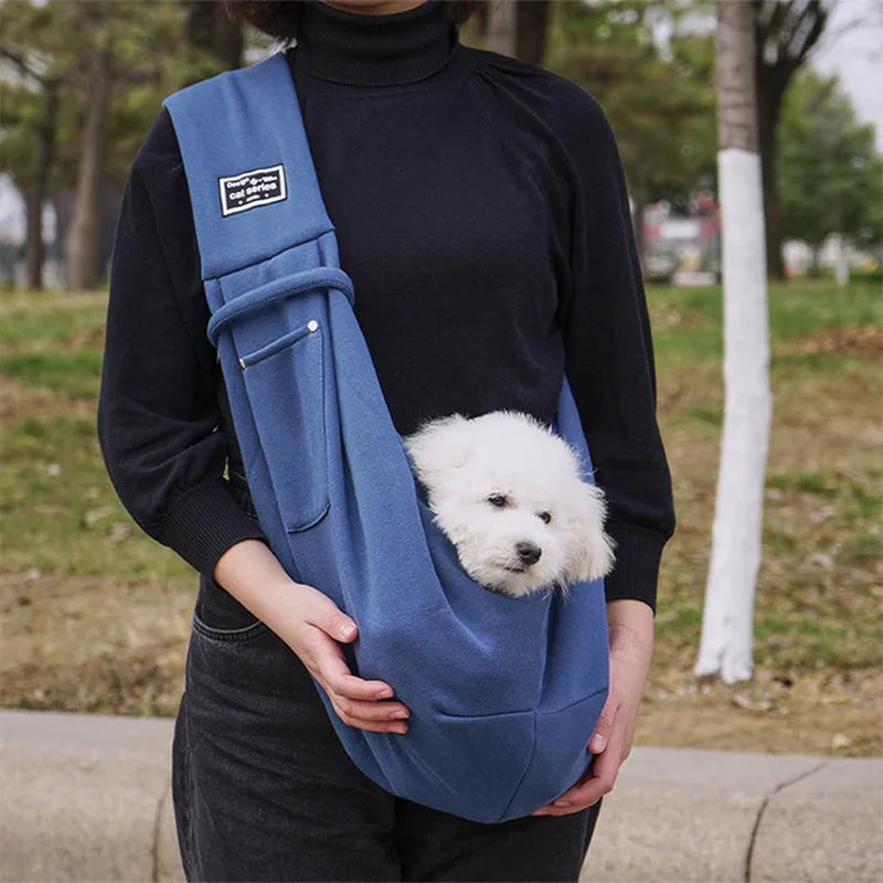 Comfortable Dog Bag Pet Crossbody Shoulder Bag Outdoor Travel Portable Cat Puppy Sling Carrier Bag Pet Carrying Supplies