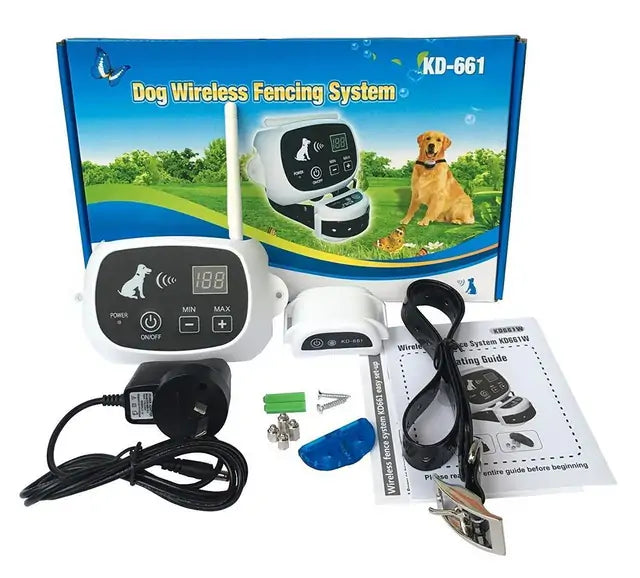 GPS Electric Fence Shock Collar - Safe & Effective Dog Containment